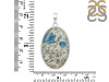 K2 Jasper Pendant-SP K2J-1-76