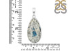 K2 Jasper Pendant-SP K2J-1-90