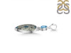 K2 Jasper/Blue Topaz Pendant-2SP K2J-1-94