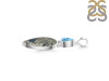 K2 Jasper/Blue Topaz Pendant-2SP K2J-1-95