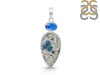 K2 Jasper/Kyanite Pendant-2SP K2J-1-96