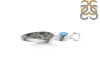K2 Jasper/Blue Topaz Pendant-2SP K2J-1-98