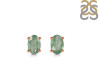 Kyanite (Green) Stud Earring KYN-RDE-1154-G.