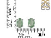 Kyanite (Green) Stud Earring KYN-RDE-1154-G.
