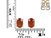 Kyanite (Orange) Stud Earring KYN-RDE-1154-O.