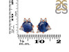 Kyanite & White Topaz Stud Earring KYN-RDE-1260.