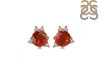 Kyanite (Orange) & White Topaz Stud Earring KYN-RDE-1260-O.