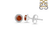 Kyanite (Orange) & White Topaz Stud Earring KYN-RDE-1259-O.