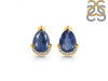 Kyanite & White Topaz Stud Earring KYN-RDE-1262.