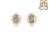 Kyanite (Green) Stud Earring KYN-RDE-35-G.