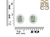 Kyanite (Green) Stud Earring KYN-RDE-35-G.