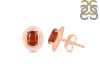 Kyanite (Orange) Stud Earring KYN-RDE-35-O.