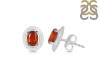 Kyanite (Orange) Stud Earring KYN-RDE-35-O.
