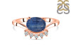 Kyanite & White Topaz Ring KYN-RDR-1681.