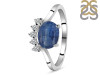 Kyanite & White Topaz Ring KYN-RDR-1681.