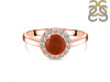 Kyanite (Orange) Ring KYN-RDR-1768-O.