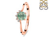 Kyanite (Green) & White Topaz Ring KYN-RDR-1942-G.