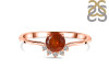 Kyanite (Orange) & White Topaz Ring KYN-RDR-1942-O.