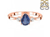 Kyanite & White Topaz Ring KYN-RDR-2213.