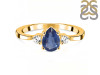 Kyanite & White Topaz Ring KYN-RDR-2213.