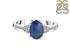 Kyanite & White Topaz Ring KYN-RDR-2219.