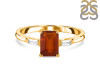 Kyanite (Orange) & White Topaz Ring KYN-RDR-2251-O.