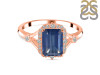 Kyanite & White Topaz Ring KYN-RDR-2252.