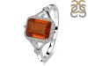 Kyanite (Orange) & White Topaz Ring KYN-RDR-2252-O.
