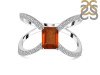 Kyanite (Orange) & White Topaz Ring KYN-RDR-2293-O.