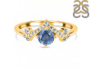 Kyanite & White Topaz Ring KYN-RDR-2296.