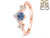 Kyanite & White Topaz Ring KYN-RDR-2296.