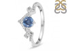 Kyanite & White Topaz Ring KYN-RDR-2296.