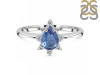 Kyanite & White Topaz Ring KYN-RDR-2305.