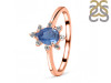 Kyanite & White Topaz Ring KYN-RDR-2305.