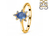 Kyanite & White Topaz Ring KYN-RDR-2305.