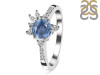 Kyanite & White Topaz Ring KYN-RDR-2406.