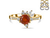 Kyanite (Orange) Ring KYN-RDR-2406-O.