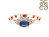 Kyanite & White Topaz Ring KYN-RDR-2418.