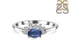Kyanite & White Topaz Ring KYN-RDR-2418.