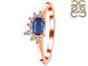 Kyanite & White Topaz Ring KYN-RDR-2418.