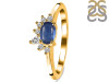 Kyanite & White Topaz Ring KYN-RDR-2418.