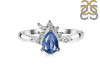Kyanite & White Topaz Ring KYN-RDR-2431.
