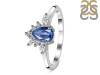 Kyanite & White Topaz Ring KYN-RDR-2431.