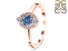 Kyanite & White Topaz Ring KYN-RDR-2504.