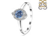 Kyanite & White Topaz Ring KYN-RDR-2504.