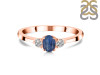 Kyanite & White Topaz Ring KYN-RDR-2542.