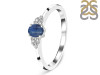 Kyanite & White Topaz Ring KYN-RDR-2542.