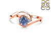 Kyanite & White Topaz Ring KYN-RDR-2622.