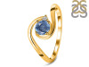 Kyanite & White Topaz Ring KYN-RDR-2622.
