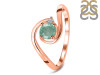 Kyanite (Green) & White Topaz Ring KYN-RDR-2622-G.